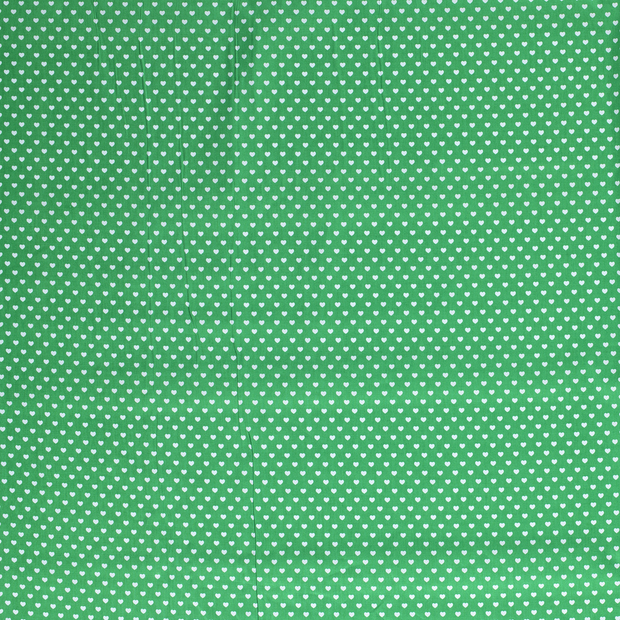 Algodón Popelina tela Verde suave 