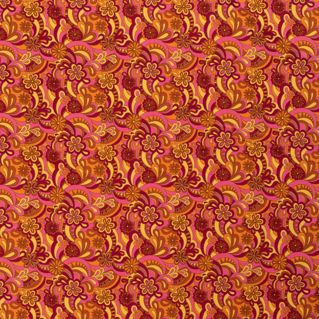 Power Stretch fabric Orange 
