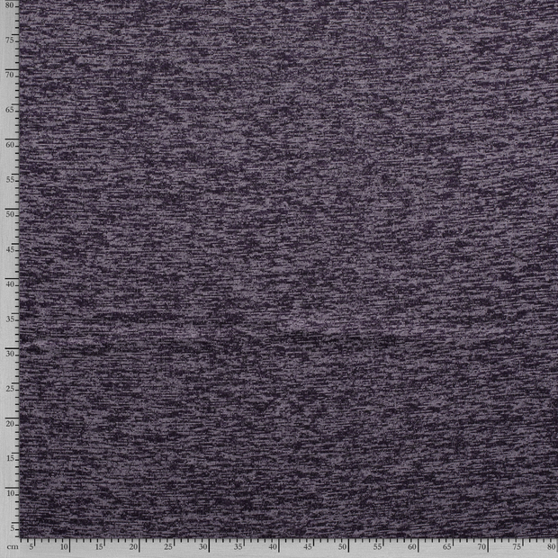 Jogging fabric Melange brushed 