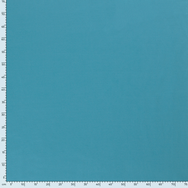 Jogging fabric Unicolour Turquoise