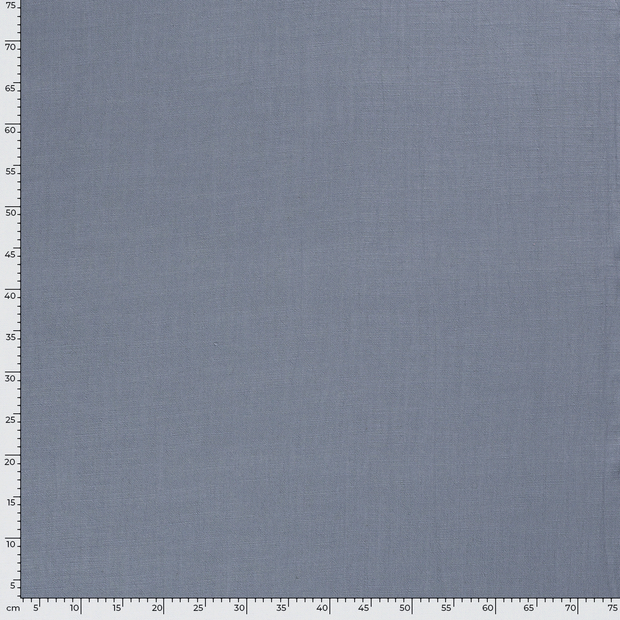 Viscose Lin Chaine et Trame tissu Unicolore Bleu bébé