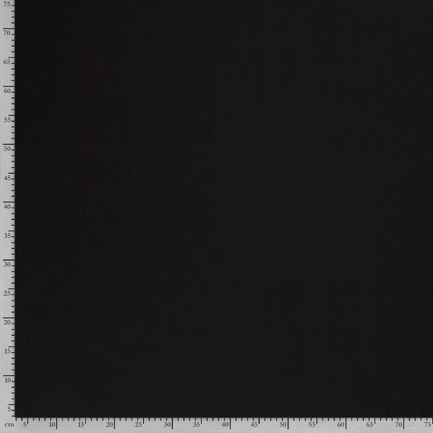 Borken Crepe fabric Unicolour Black