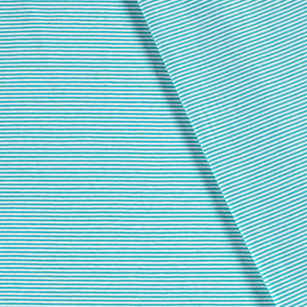 Cotton Jersey Yarn Dyed fabric Stripes 