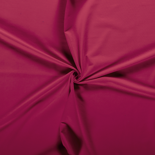 French Terry fabric Raspberry 