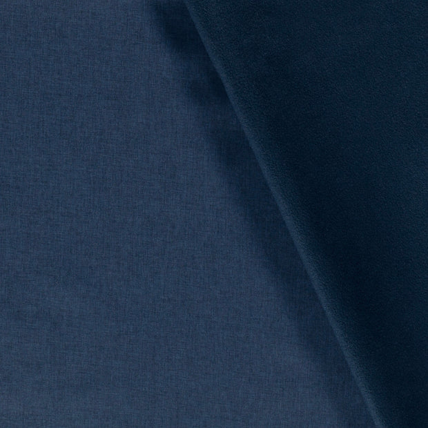 Softshell fabric Melange Navy