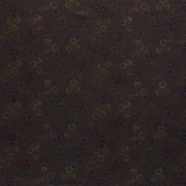 Poly Viscose Jersey fabric Dark Grey matte 