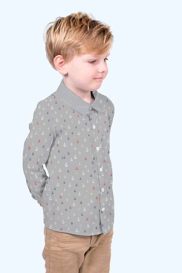 Cotton Poplin fabric Anchors 