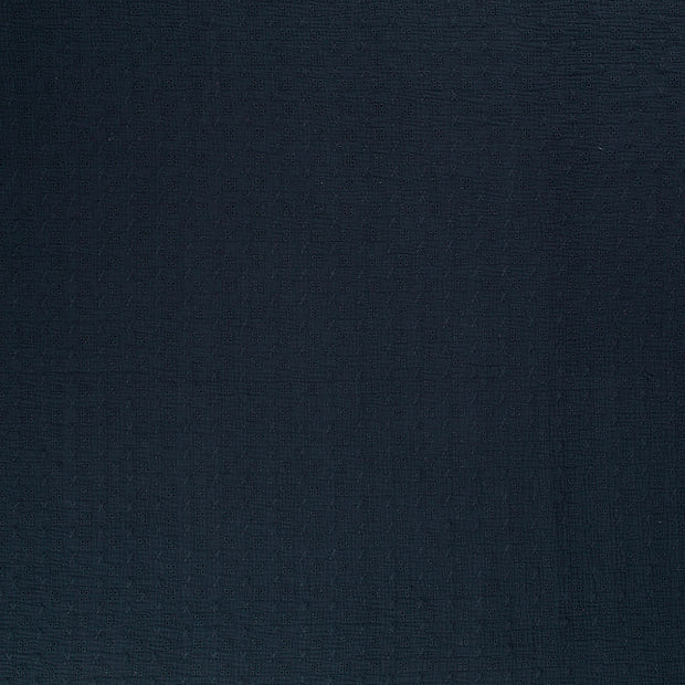 Muslin fabric Navy matte 