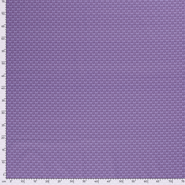 Cotton Poplin fabric Millefleurs Lila