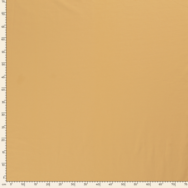 French Terry fabric Unicolour Light Yellow