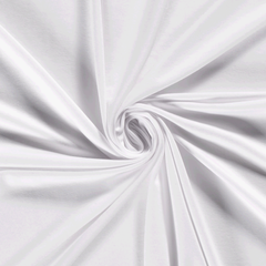 Jersey de Viscose Unicolore Blanc optique