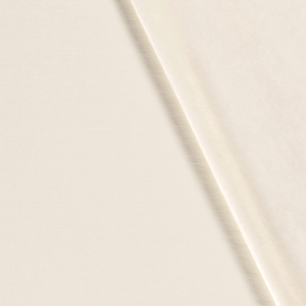 Velvet fabric Melange Off White