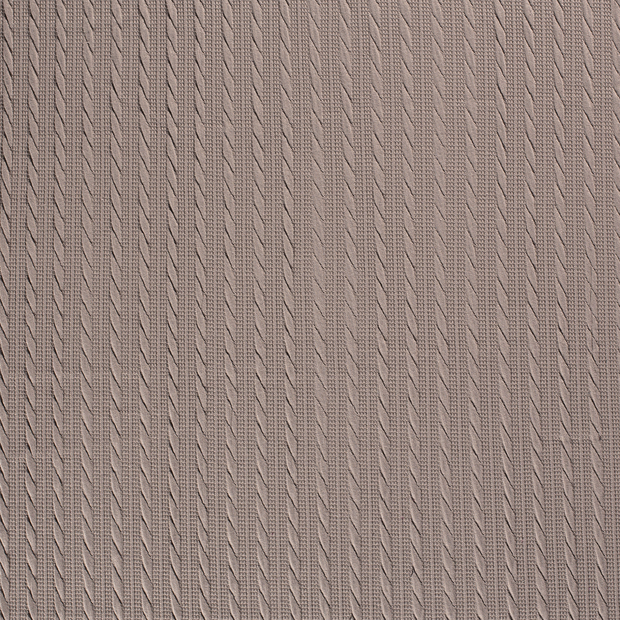 Heavy Knit fabric Taupe Grey matte 
