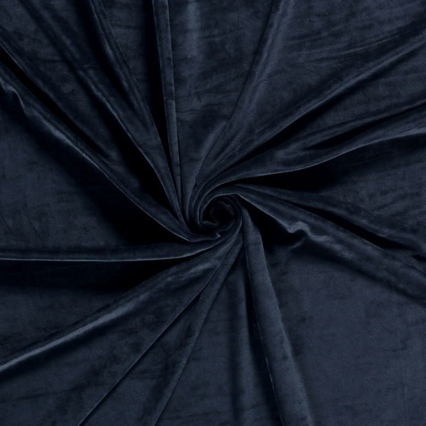 Velvet fabric Navy 