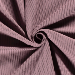 Gebreide Wafel Effen Mauve