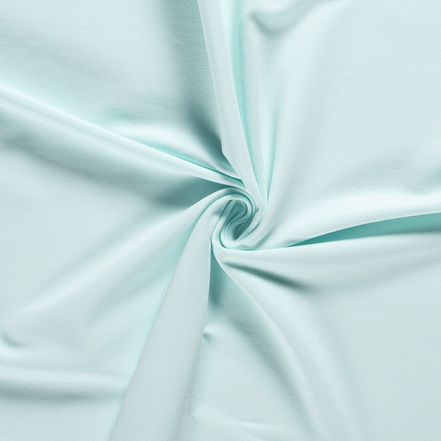 French Terry fabric Unicolour Ice Mint