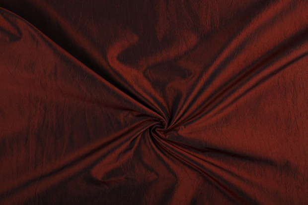 Tafetán tela Unicolor Rojo