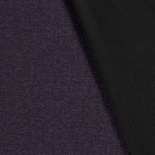 Punta di Roma fabric Unicolour Purple