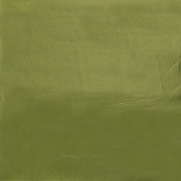 Satén tela Verde oliva reluciente 