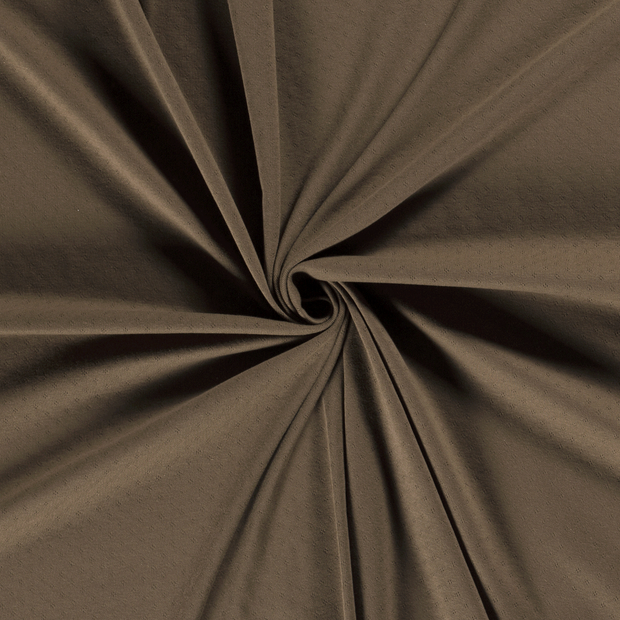 Pinpoint fabric Brown Taupe 