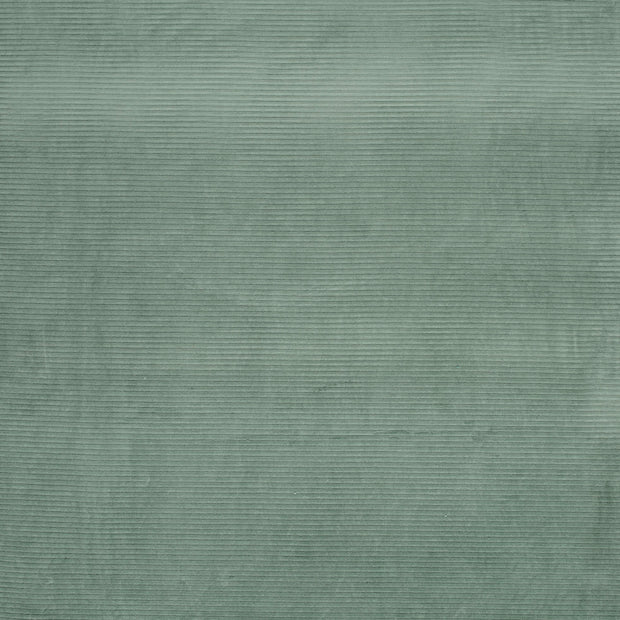 Nicky Velours Rib fabric Mint matte 