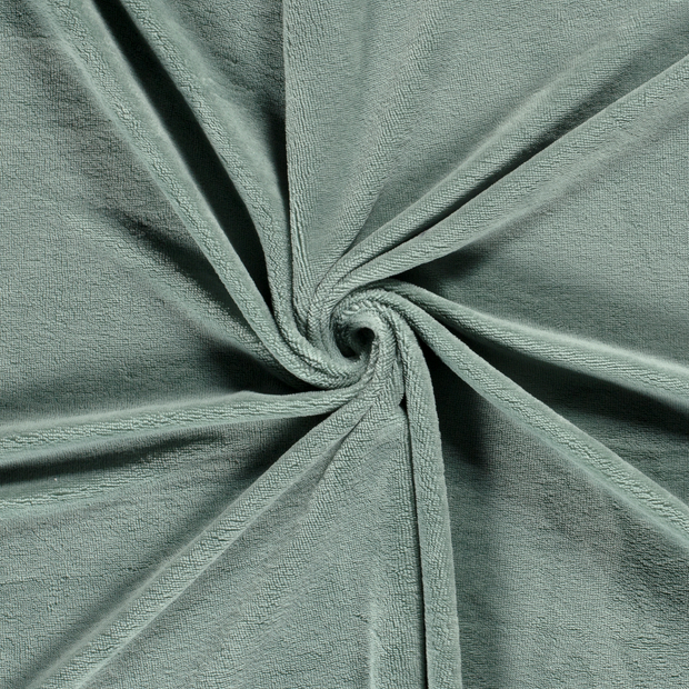 Bamboo Fleece fabric Dark Mint 