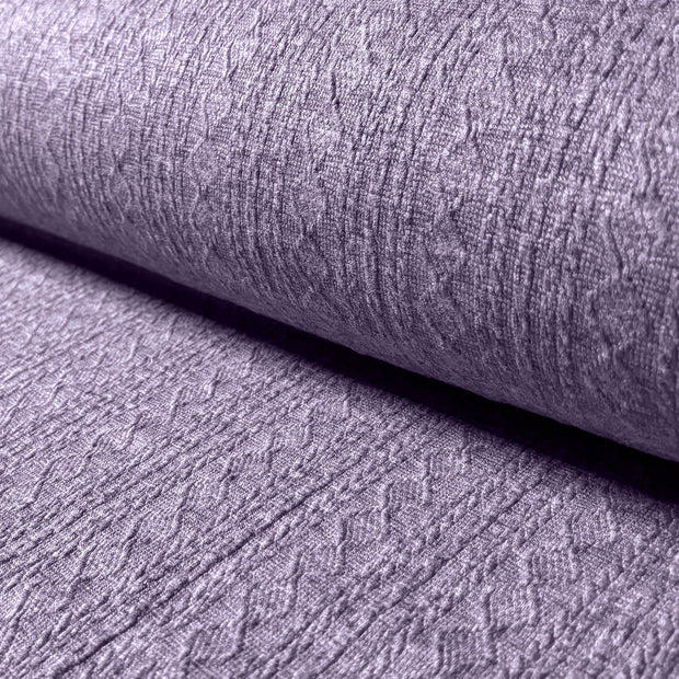 Rib Jersey fabric Melange Magenta