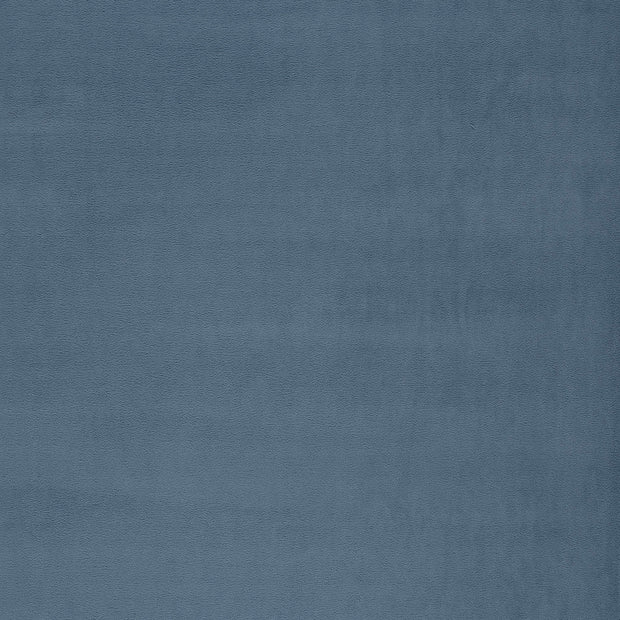 Microfleece tissu Bleu acier doux 
