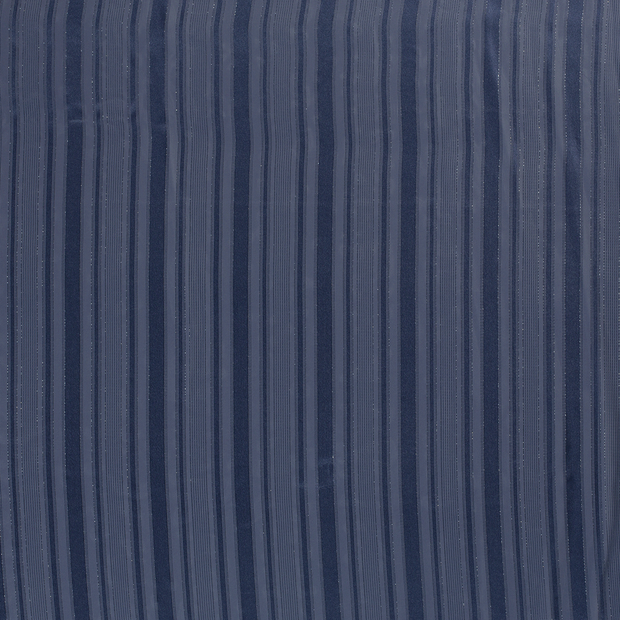 Chiffon Damast tissu Indigo semi-transparent 