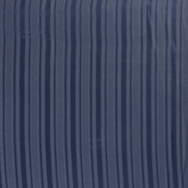 Chiffon Damast fabric Indigo semi-transparent 