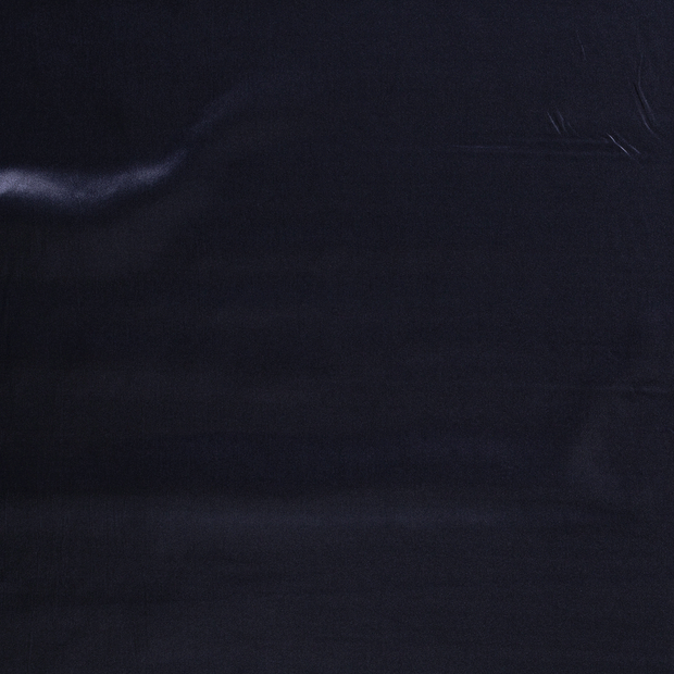 Satin fabric Navy shimmering 