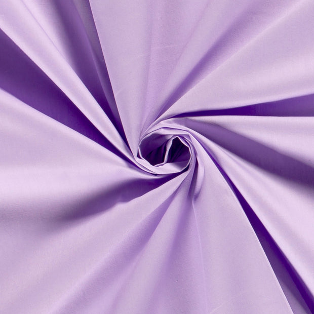 Cotton Poplin fabric Unicolour Lavender