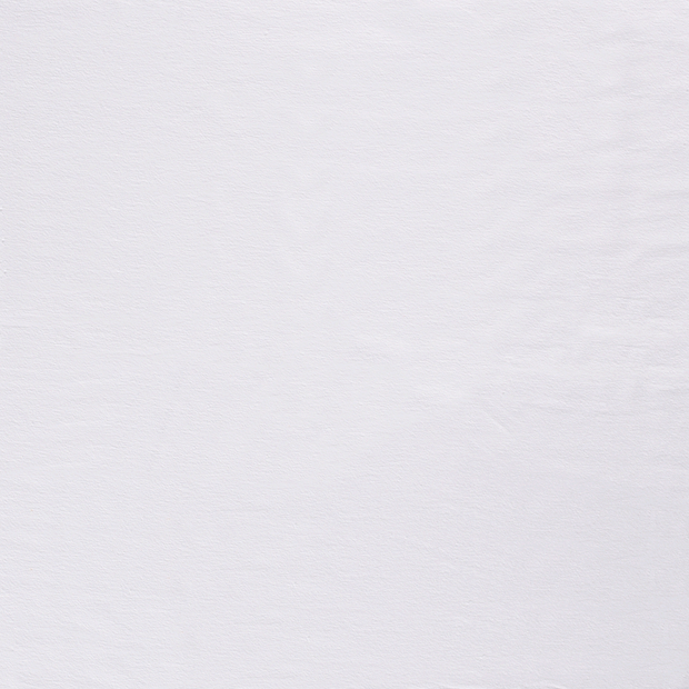 Flannel fabric Optical White matte 