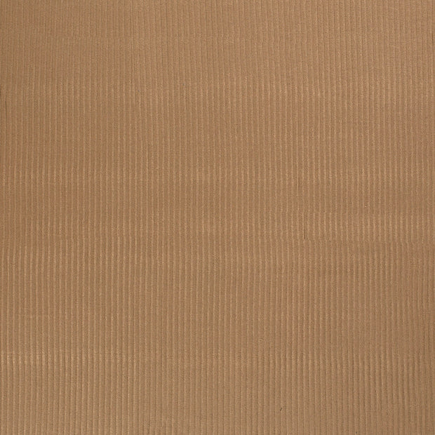 Rib Jersey fabric Camel matte 