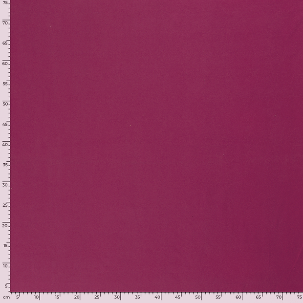 Jersey de Coton tissu Unicolore Fuchsia