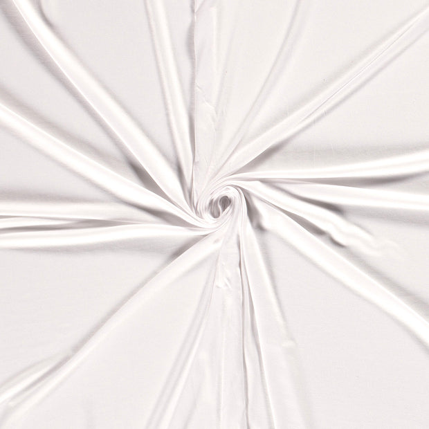 Jersey de Viscose tissu Blanc optique 
