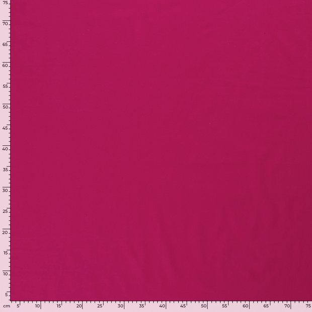 Voile fabric Unicolour Fuchsia