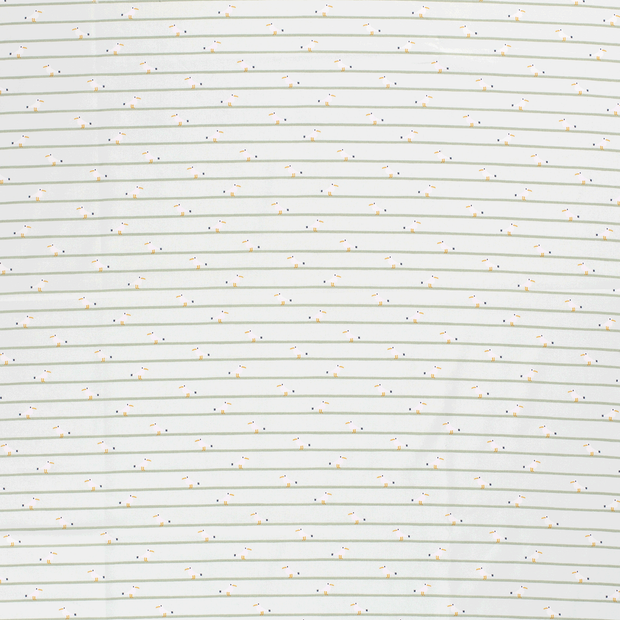 Cotton Poplin fabric Mint matte 