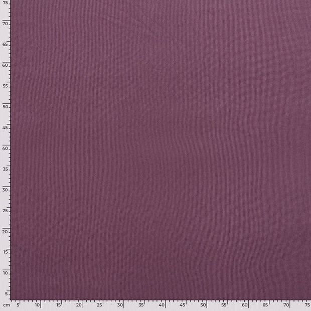 Heavy Knit tissu Torsade Lilas