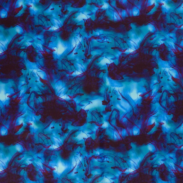 Sportswear Jersey fabric Aqua slightly shiny 
