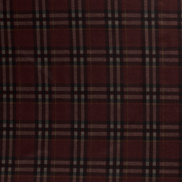 Punta di Roma fabric Wine red soft 