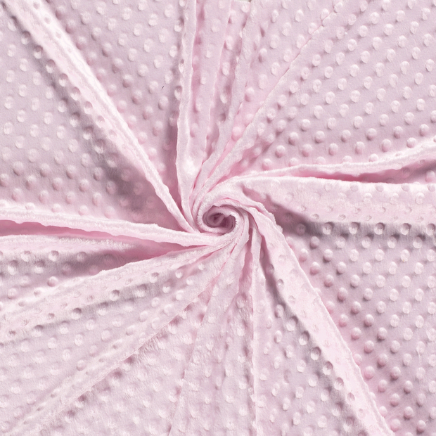 Minky fabric Light Pink 