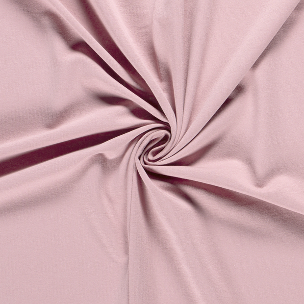 French Terry fabric Unicolour Nude