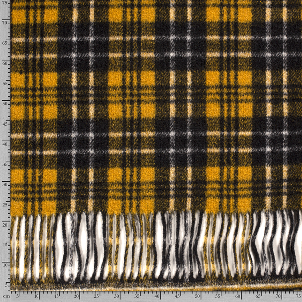 Heavy Knit fabric Checks 