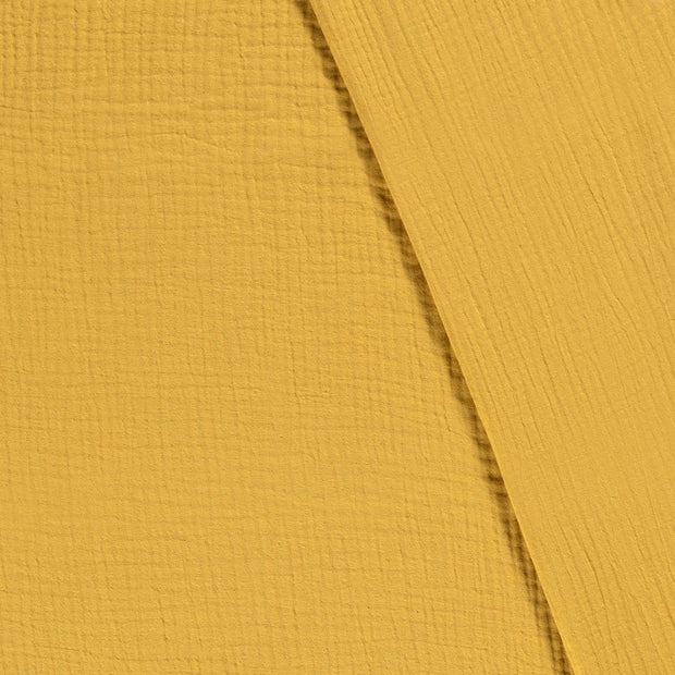 Muselina de triple capa tela Unicolor 