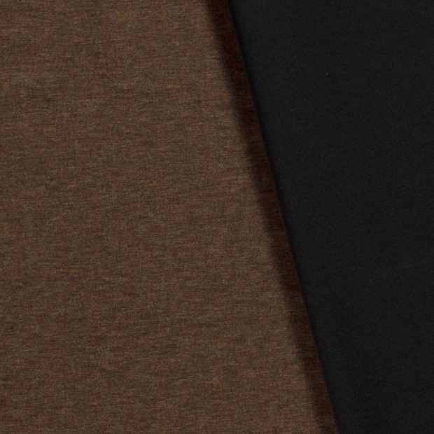 Punta di Roma fabric Unicolour Brique