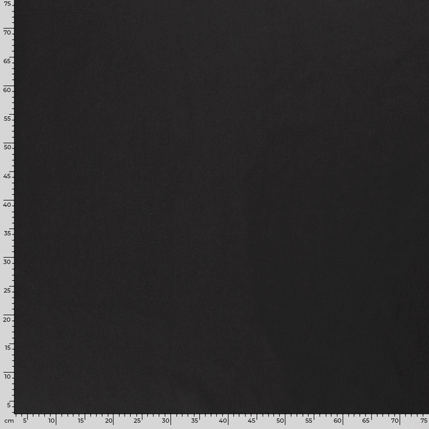 Cretonne fabric Unicolour Dark Grey