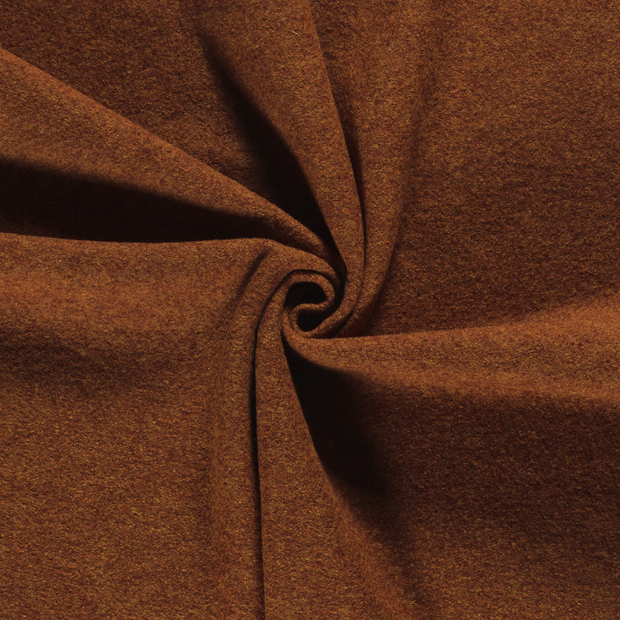 Chiffon en laine tissu Brique 