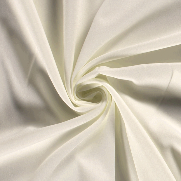 Power Stretch fabric Unicolour Off White