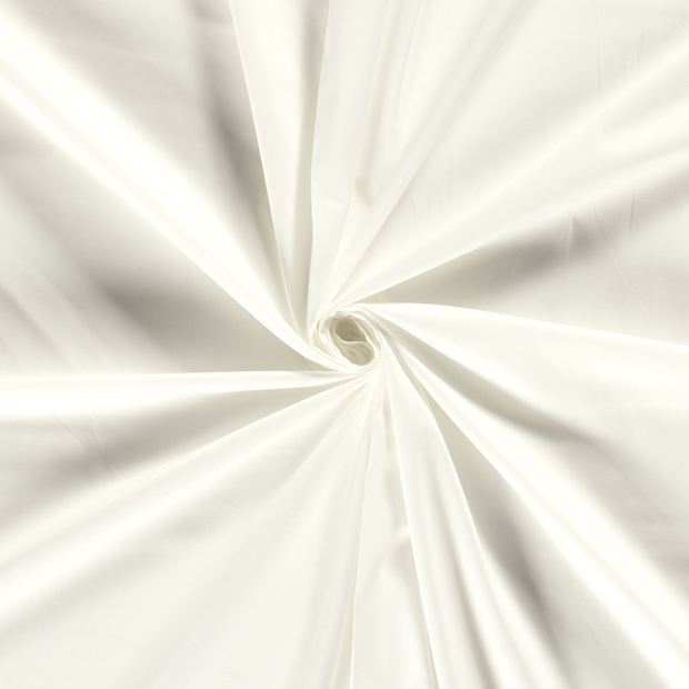 Cotton Poplin fabric Off White 